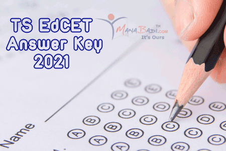 TS Edcet Answer Key 2021 TS Edcet Answer Key 2021