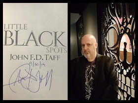Little Black Spots, signed by author John FD Taff (plus Book one of The Fearing)
