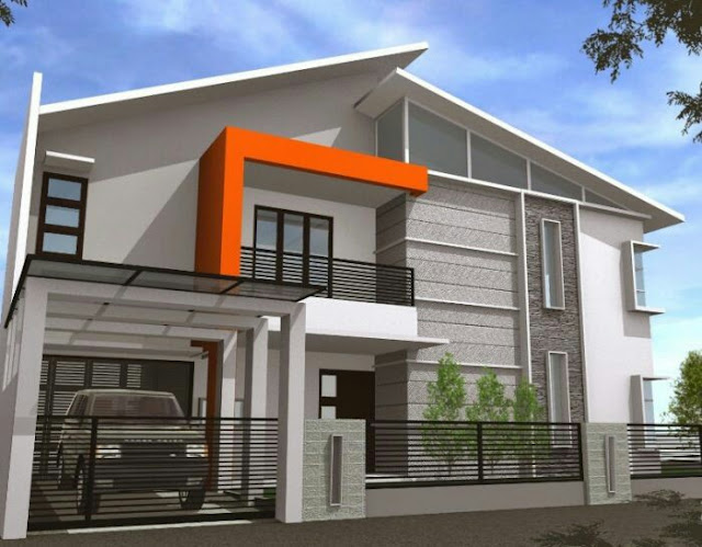 Front view house design