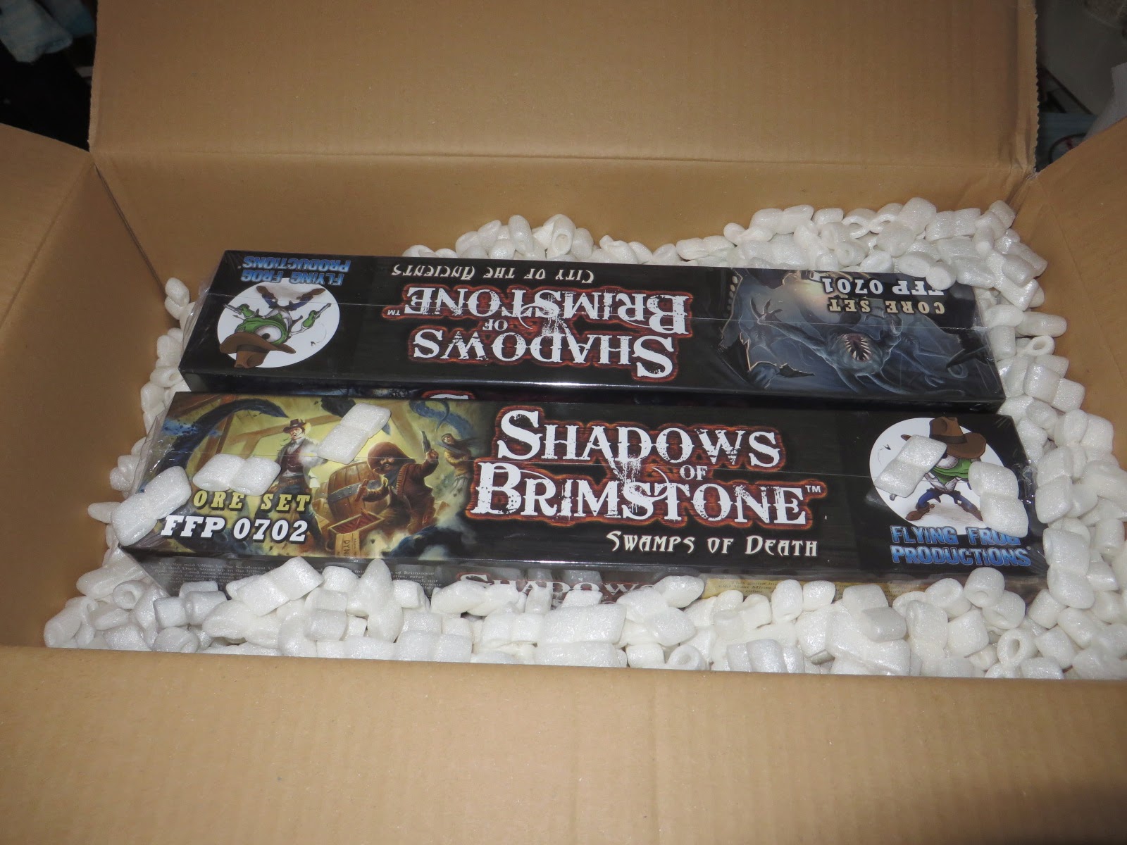 Shadows, Brimstone, Unboxing, review, Swamps of Death, City of the Ancients