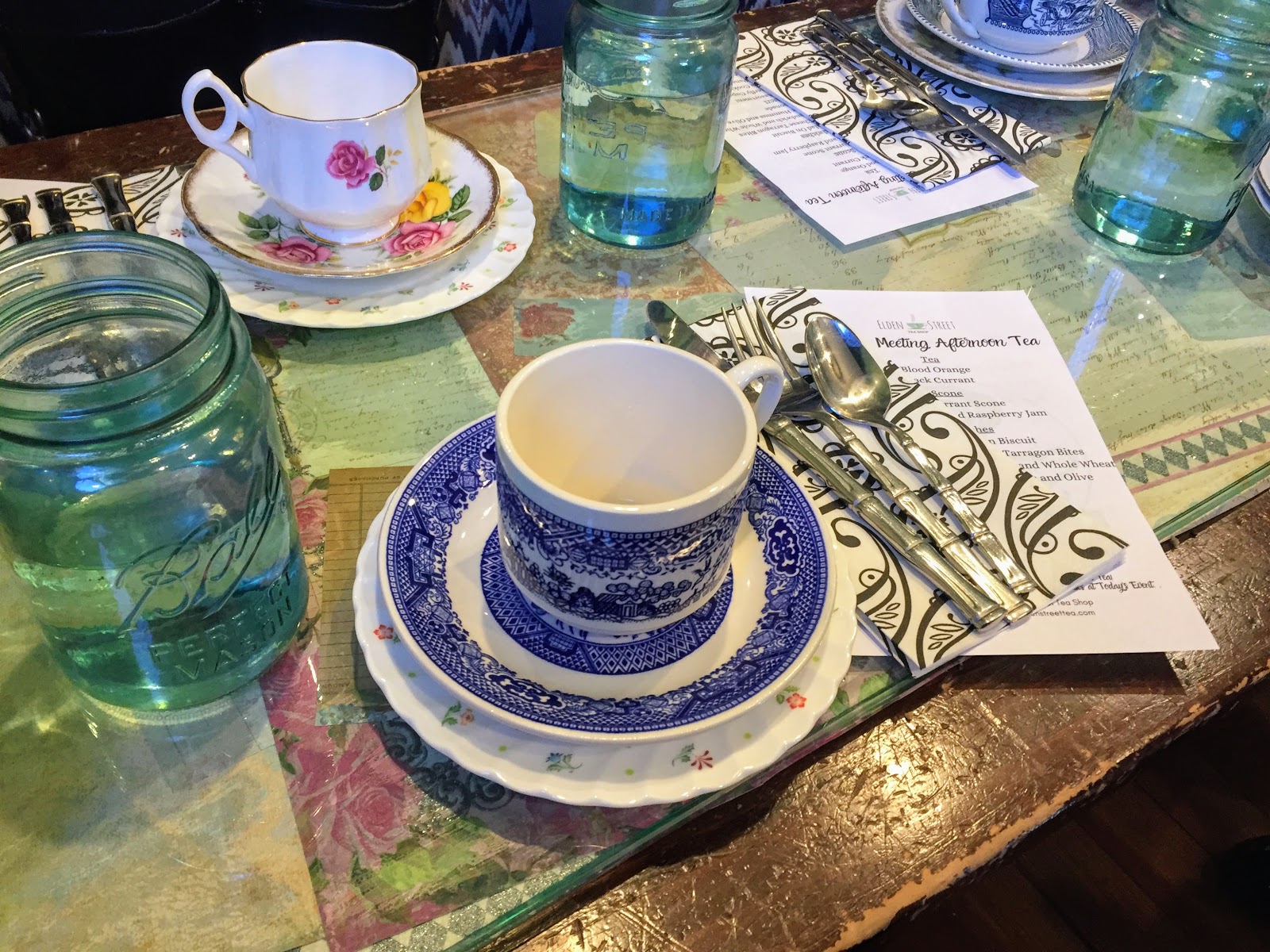 Rosemary's Sampler Elden Street Tea Shop, Herndon, VA