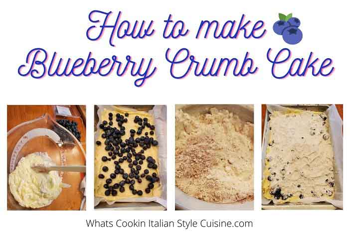 how to make blueberry crumb cake with sour cream