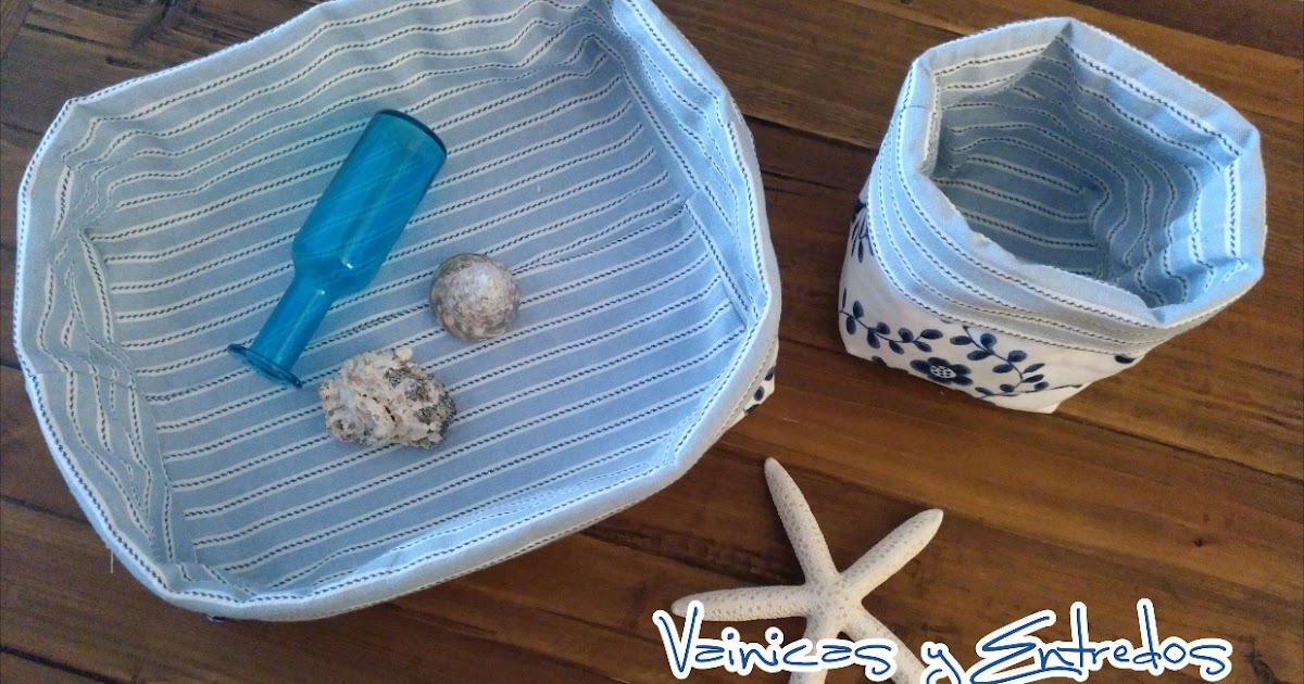 Vainicas y entredós: Cestas para el baño: segunda parte