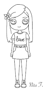 Chicas Dibujo Kawaii 👩