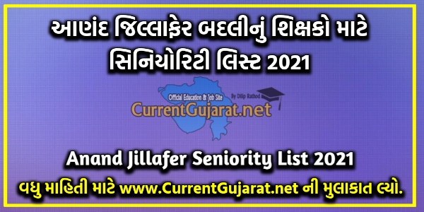 Anand Jillafer Badli Seniority List 2021 Anand Jillafer Badli Seniority List 2021