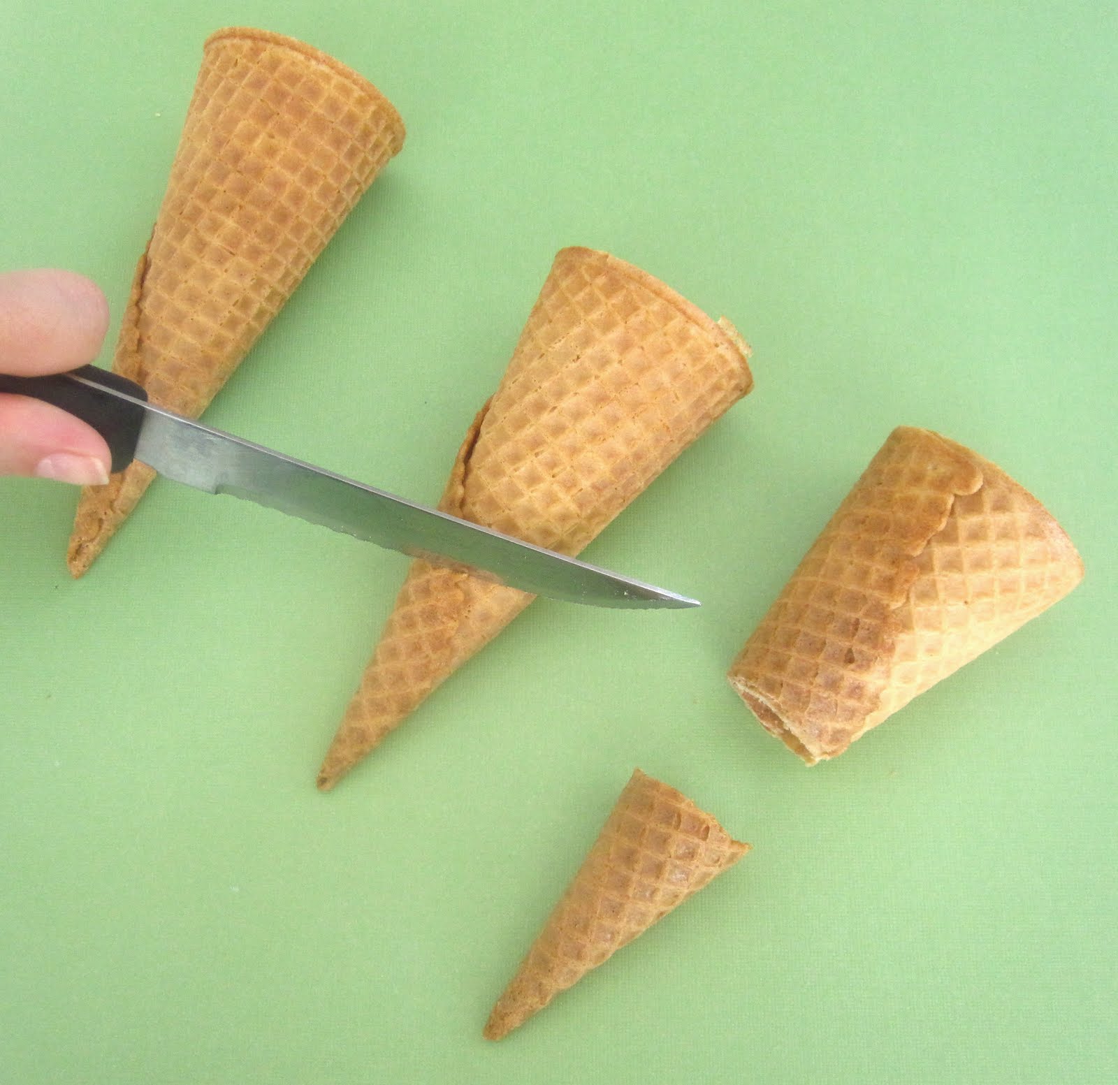 Ice Cream Cone Crispy Treats The Lindsay Ann