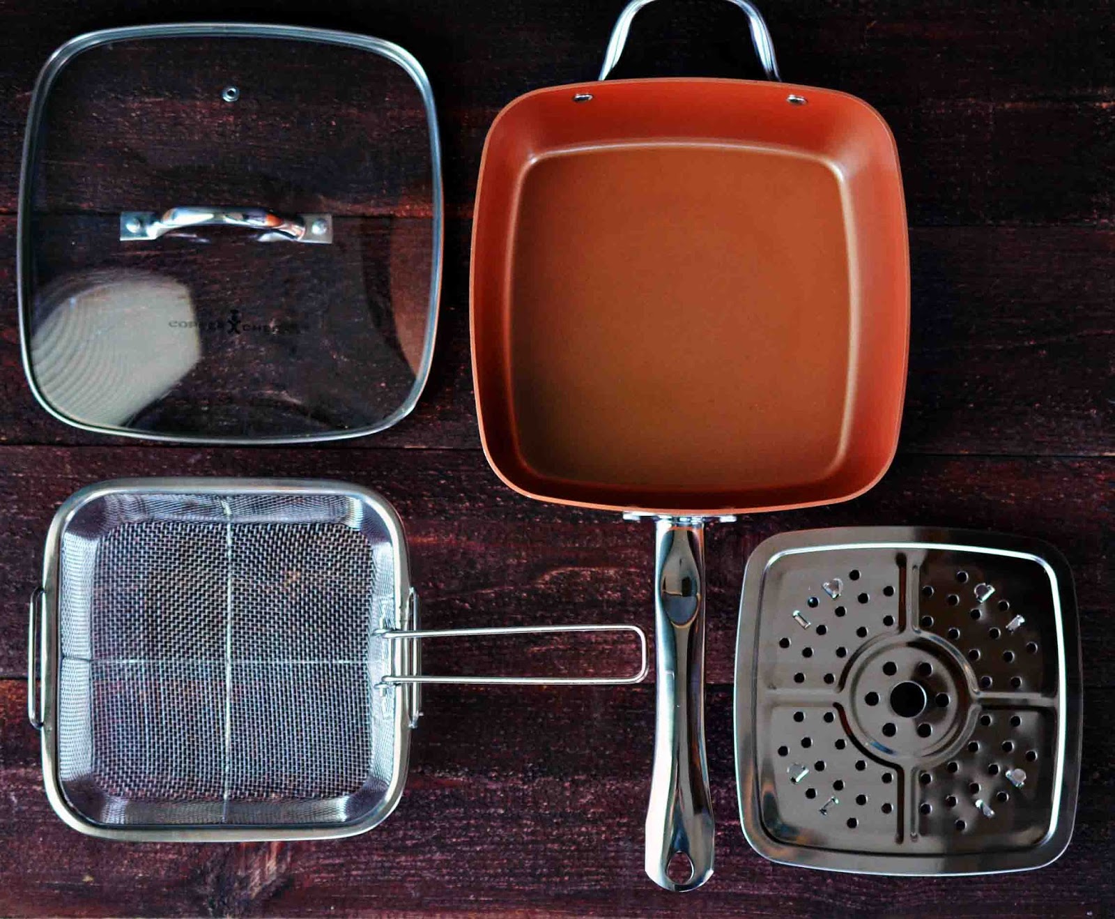 Theresa's Mixed Nuts Copper Chef Cookware™ Helps You Cook without Clutter!