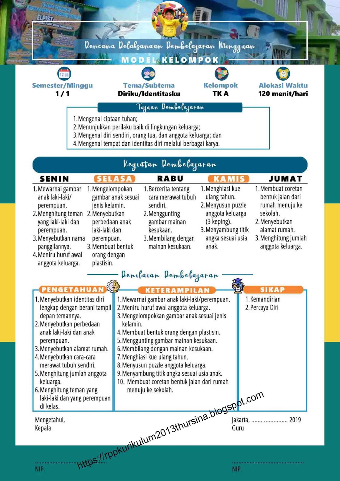 Contoh rpp pai sd kurikulum 2013 paud pdf mevaeq