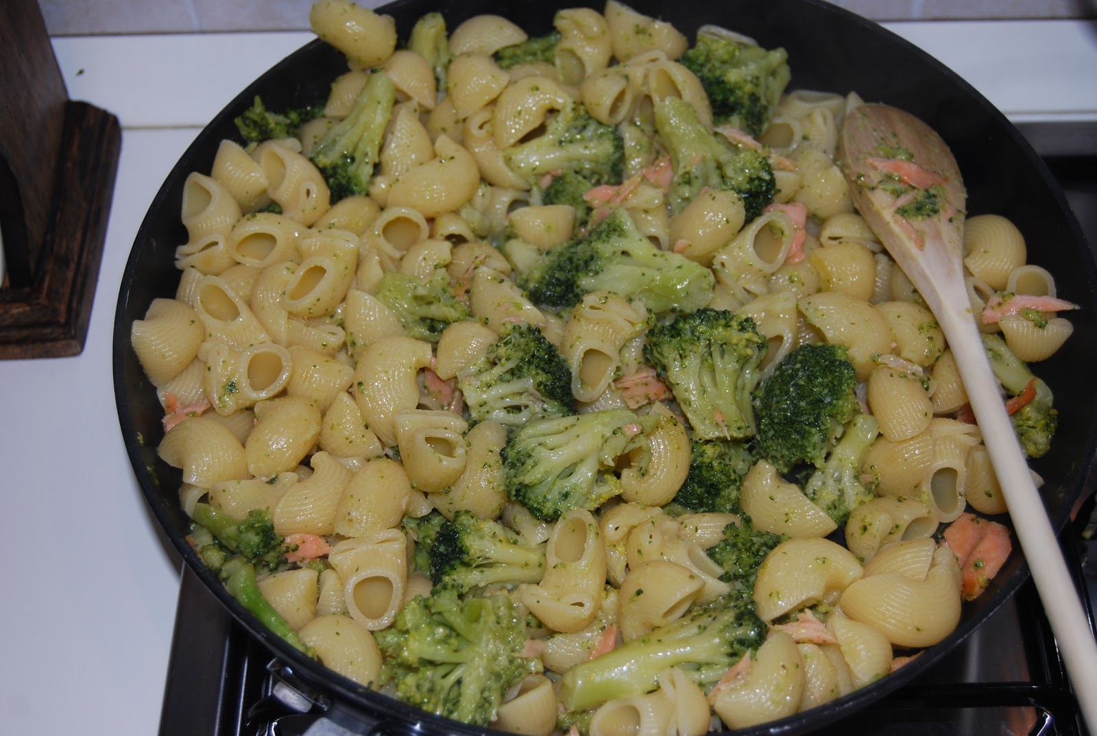 Ricette di famiglia facili e veloci Pasta con broccoli e salmone