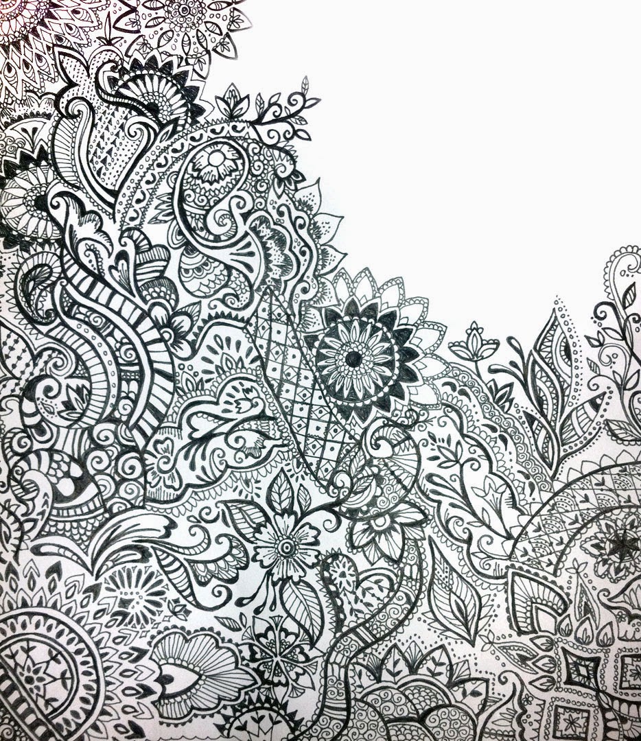 66 Images For Paper Drawing Henna Design ~ All What Veiled Woman need