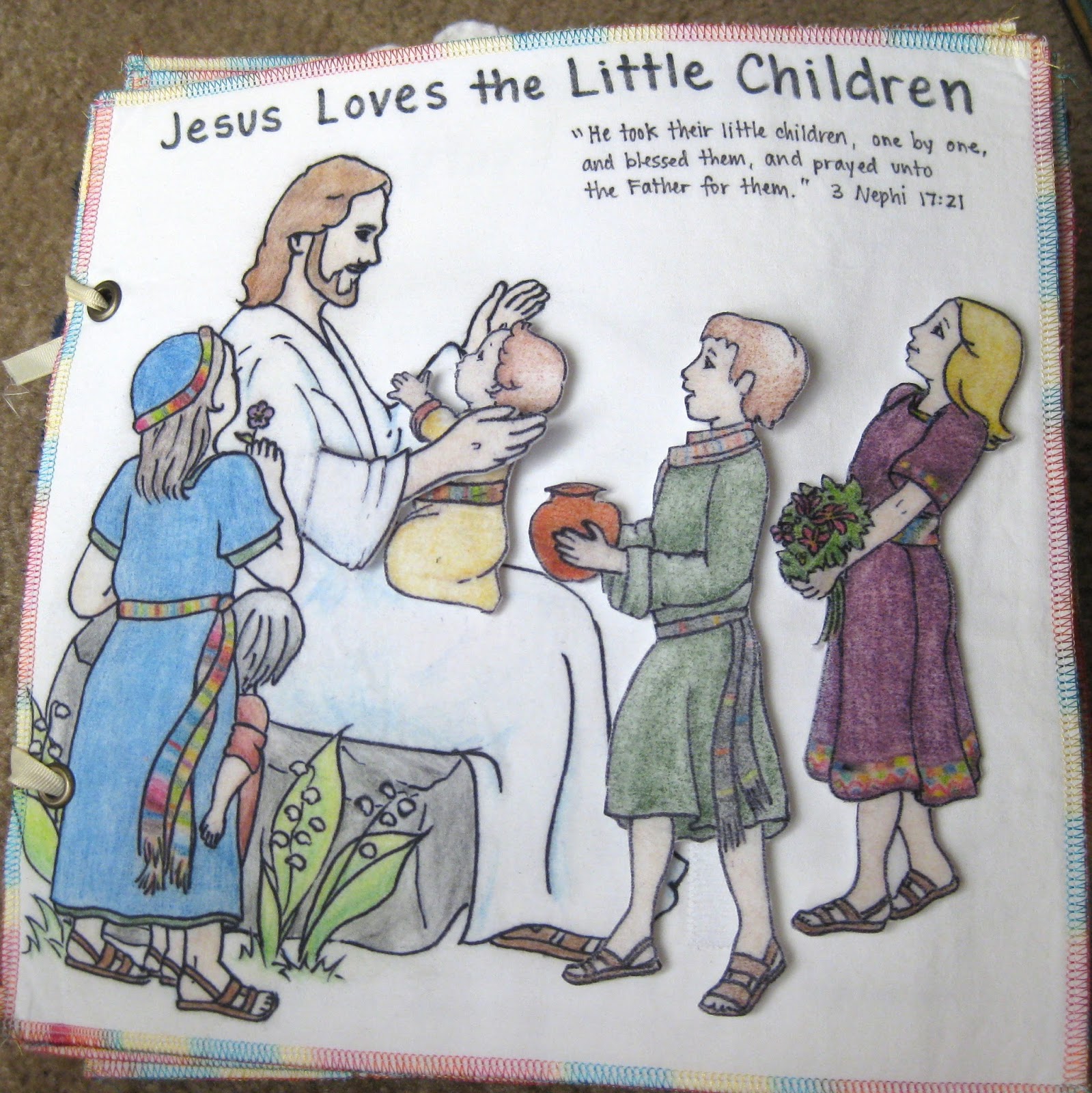 Christensen Manor: LDS Quiet Book Pages