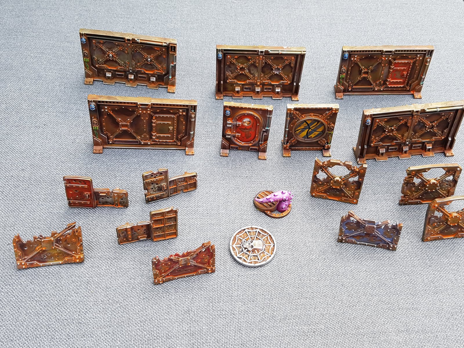 Another Wargaming Blog Necromunda Bulkheads Finished Or