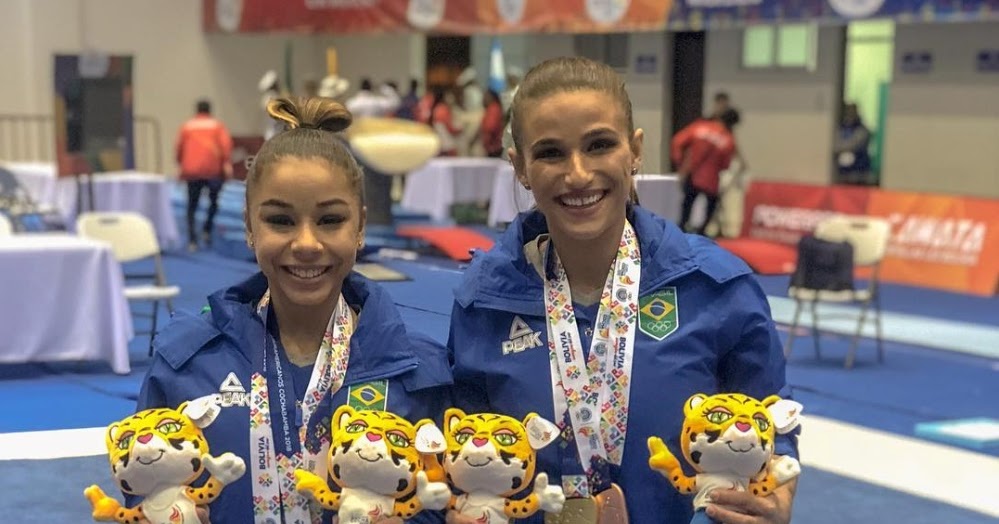 Brazil Women's Artistic Gymnastics Team won medals in team competition