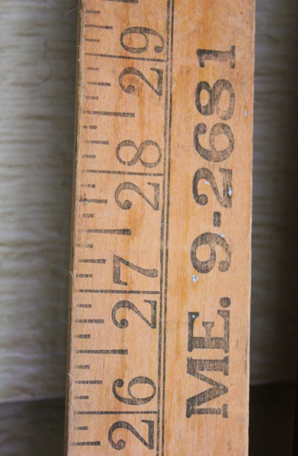 Vintage Yardsticks - Itsy Bits and Pieces