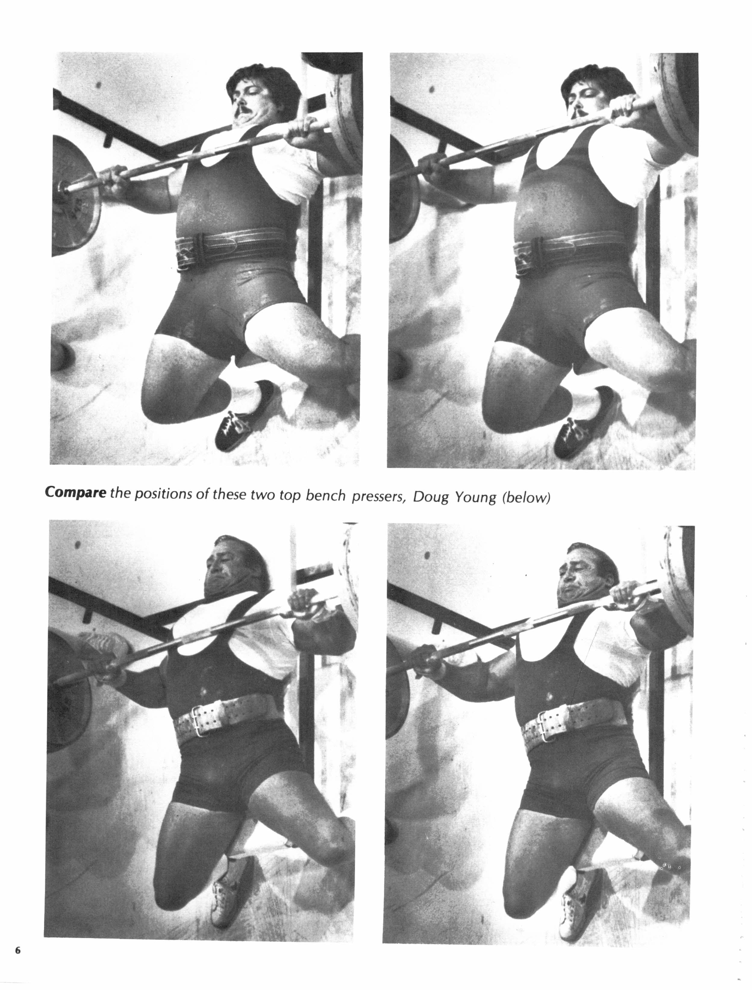 Power Technique Doug Young and Wayne Bouvier bench press sequence