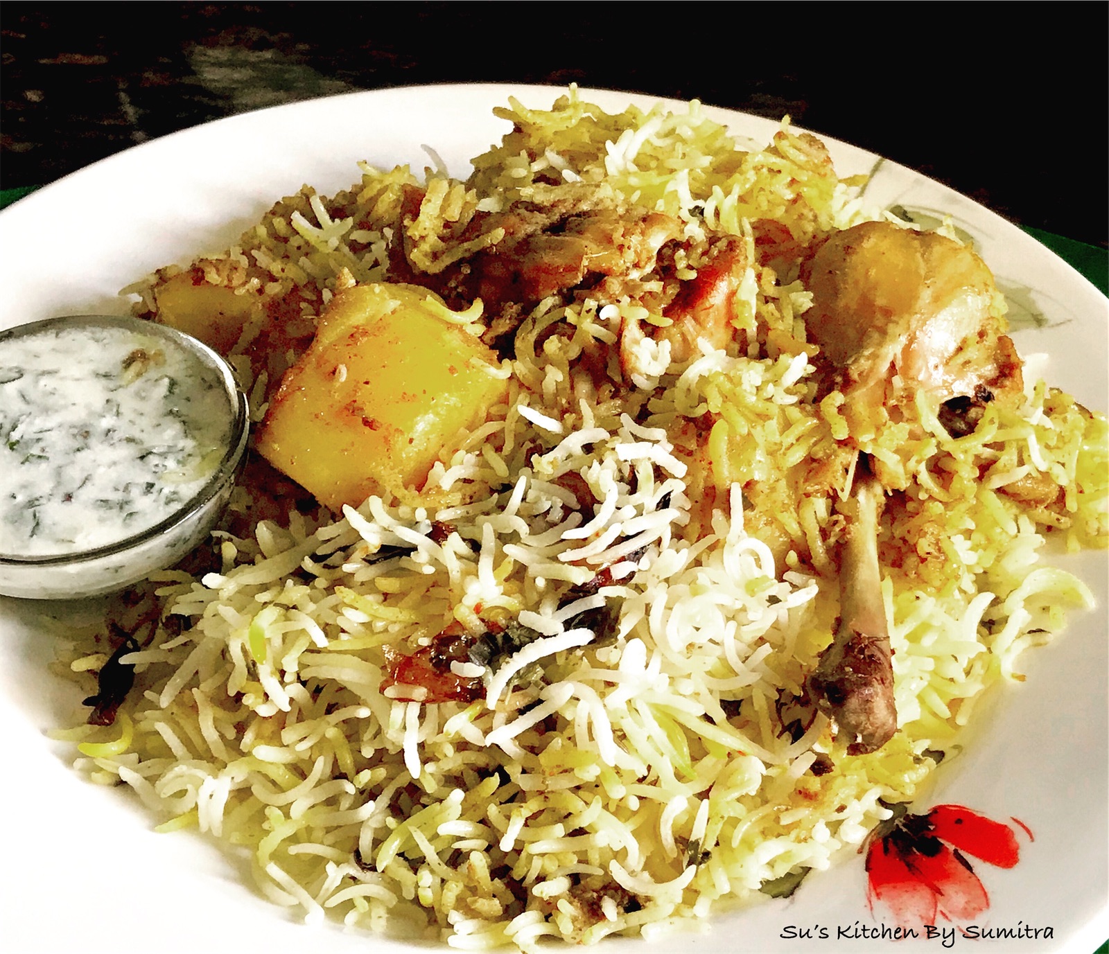 Su's Kitchen by Sumitra Home style Chicken Biryani made in Pressure