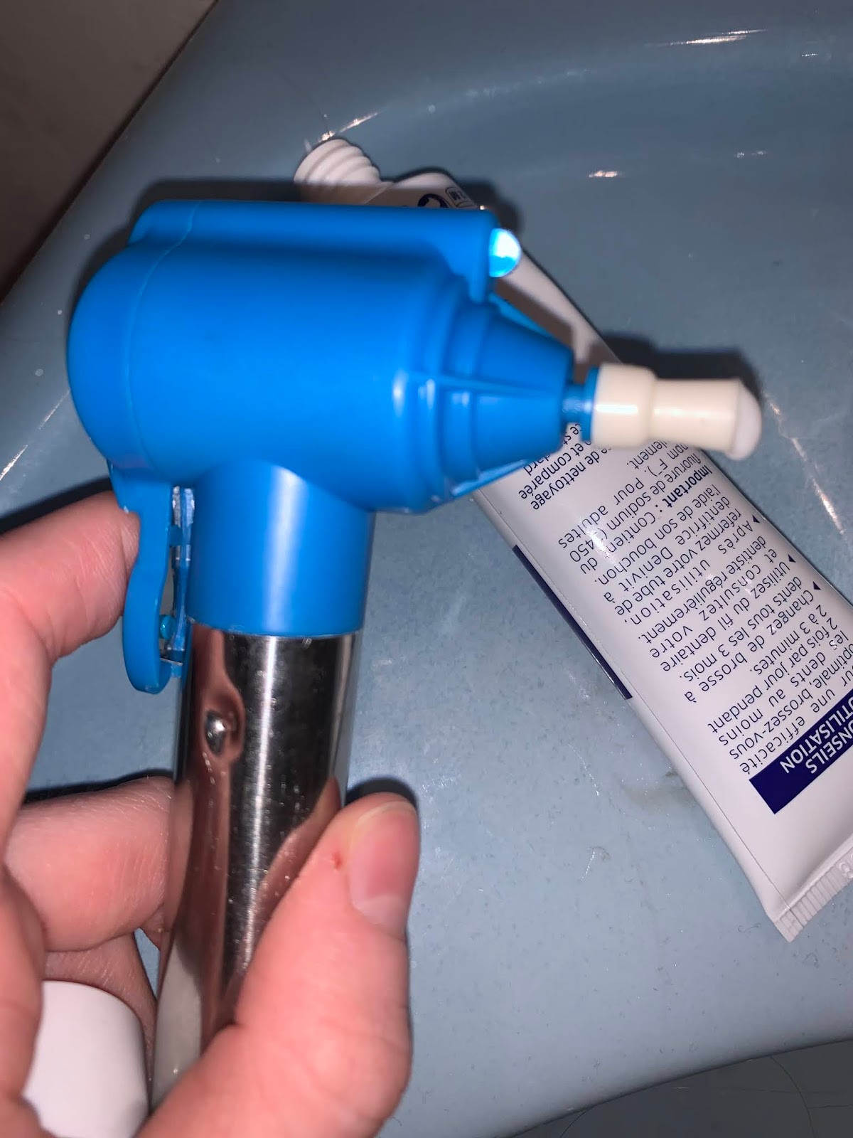 Pistolet De Sablage Dentaire AZDENT 4/2 Trous – Pour Polissage, Oxyde D'aluminium, Laboratoire