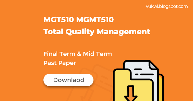 Total quality management paper