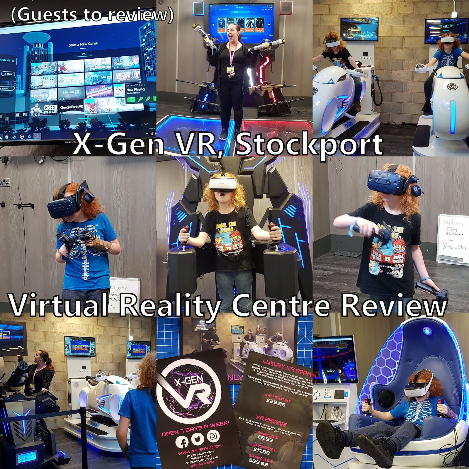 The Brick Castle XGen VR Virtual Reality Centre Review, Stockport