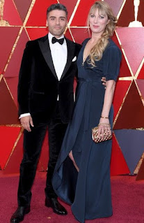 Oscar Isaac with his wife Elvira Lind