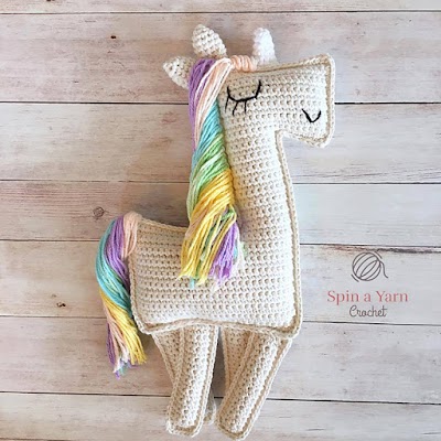 Amigurumi Unicornio Ragdoll