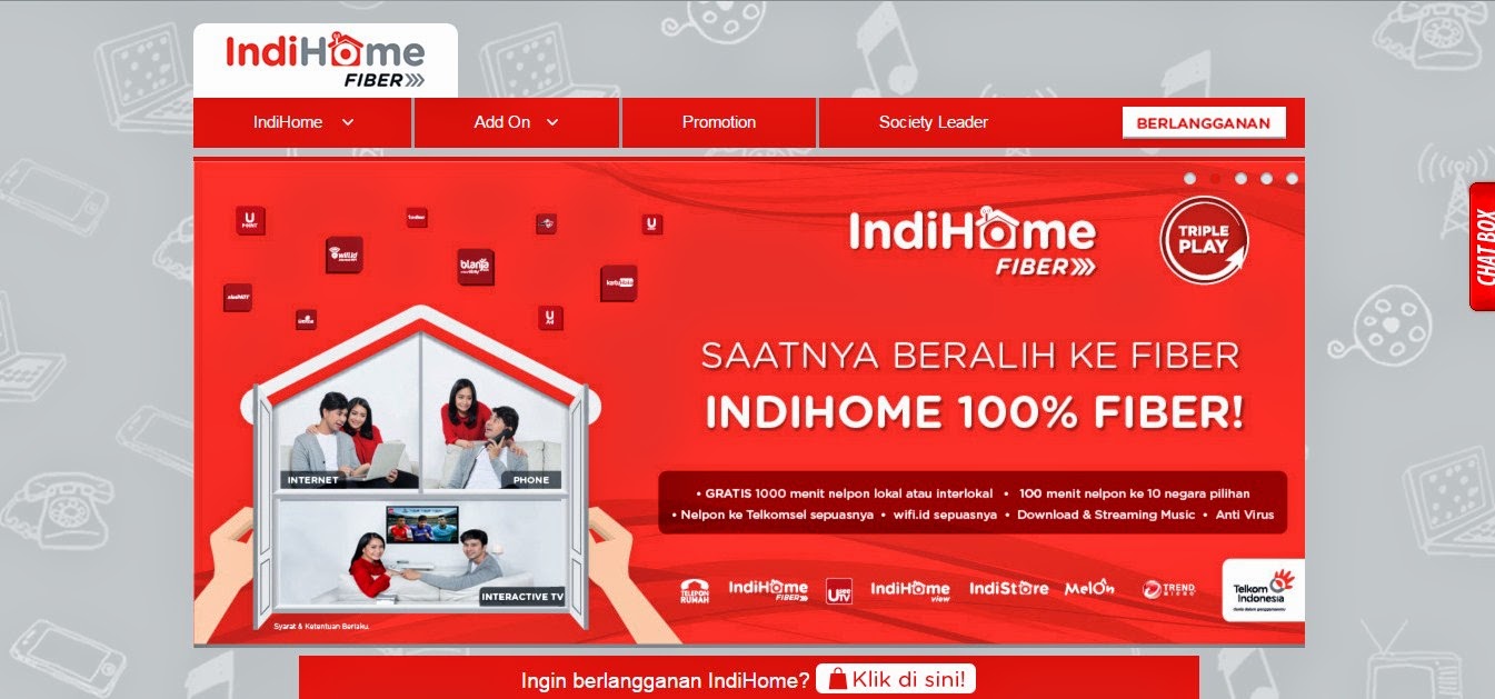 Cara Berlangganan Telkom IndiHome Fiber