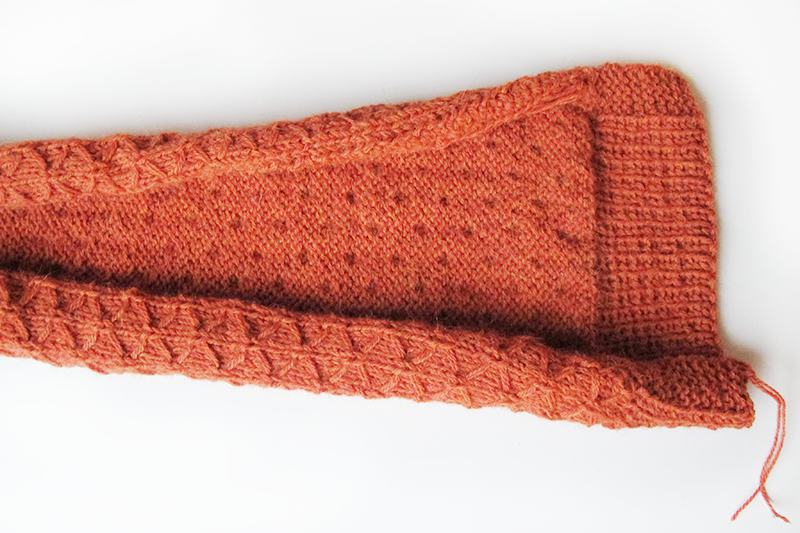 Saving A Curling Scarf.