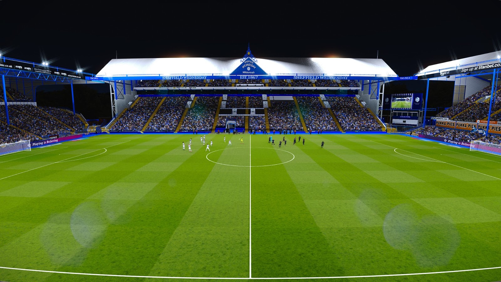 PES 2020 Hillsborough Stadium Created by Orsest for PES 2019 (converted by AlexFreen for PES 2020)