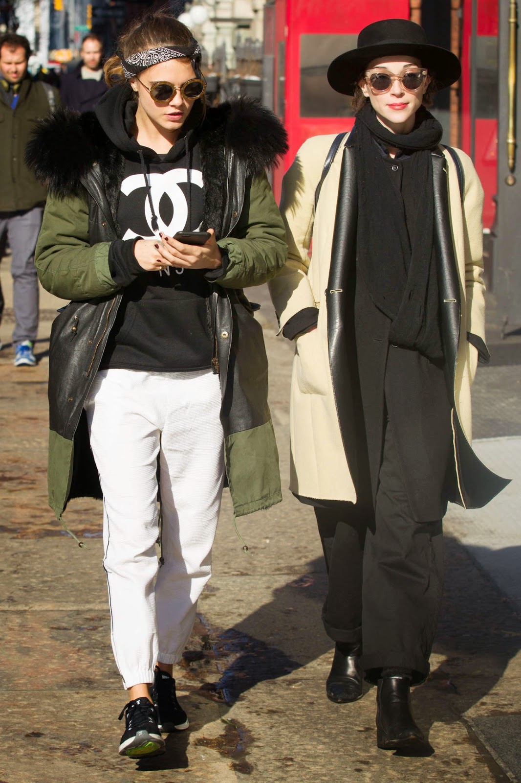 Cara Delevingne spotted with new girlfriend out and about in New York