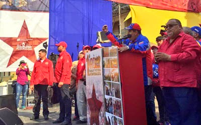 El Presidente Maduro anuncio aumento de 30% en el salario mínimo en Venezuela