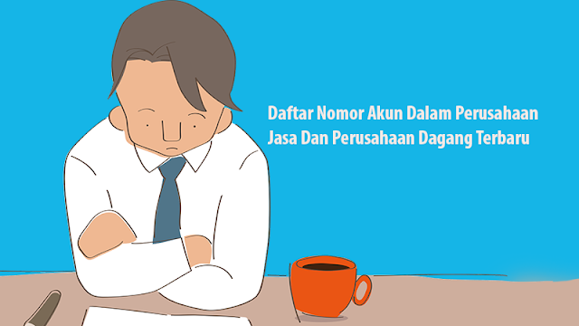 Nama Dan Nomor Akun Dalam Perusahaan Jasa