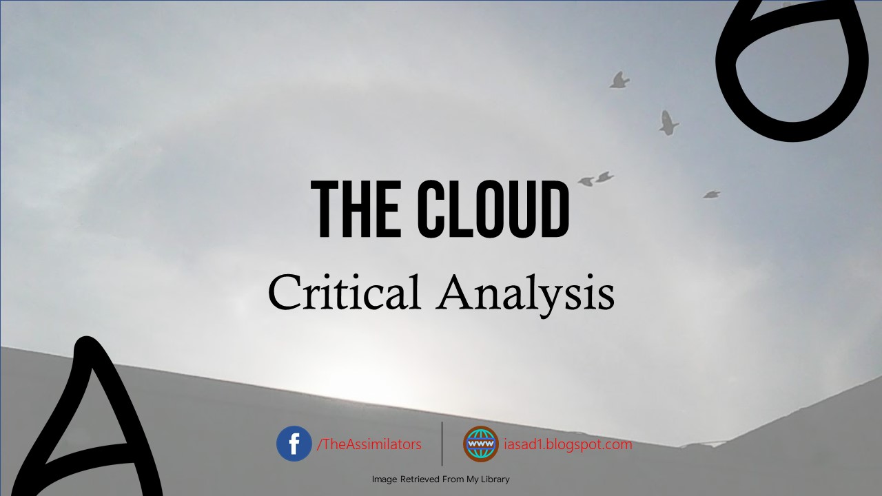 Critical Analysis - The Cloud - PB Shelley