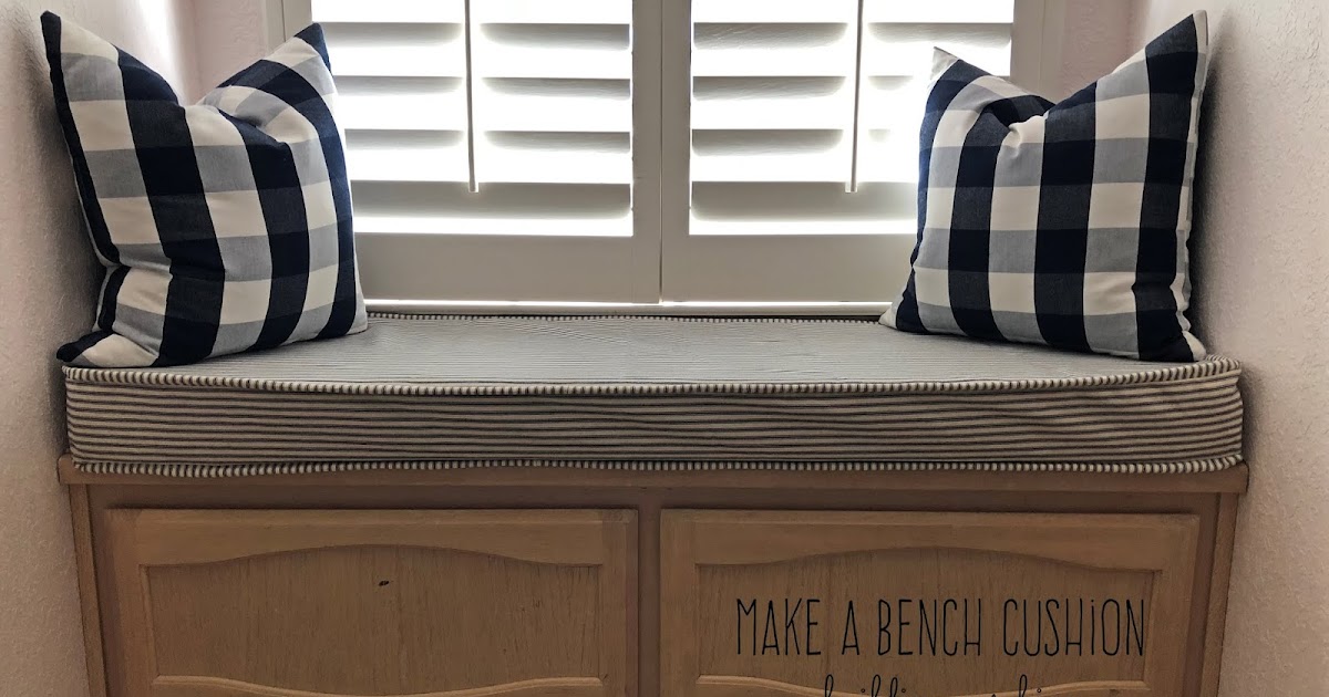 How to make a Bench Cushion