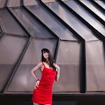 Im Soo Yeon in Red Foto 12