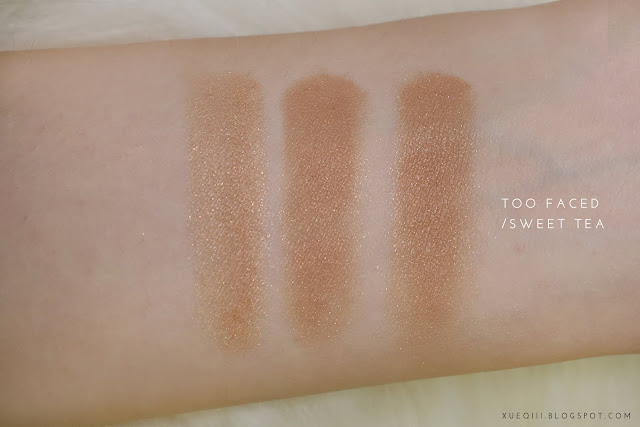 Too Faced Sweethearts Bronzer in Sweet Tea Swatch