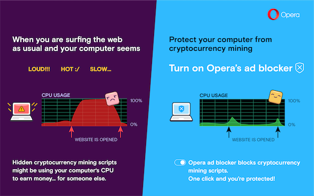 Opera 50 stop mining cryptocurrency Opera 50 stop mining cryptocurrency