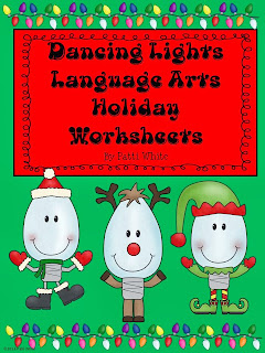 http://www.teacherspayteachers.com/Product/Dancing-Lights-ELA-Holiday-Worksheets-996115