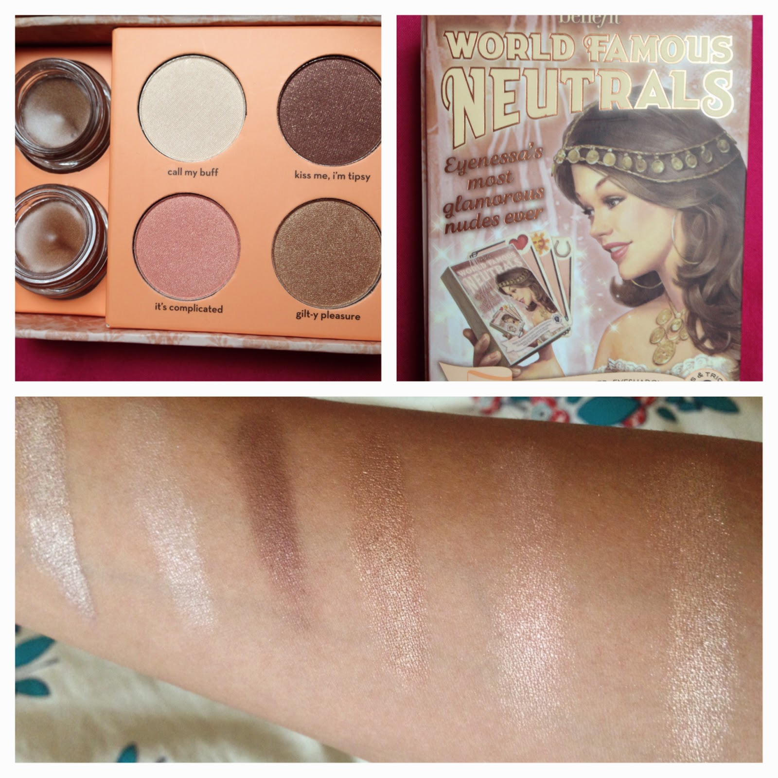 Benefit World Famous Neutrals Most Glamorous Nudes Ever Review