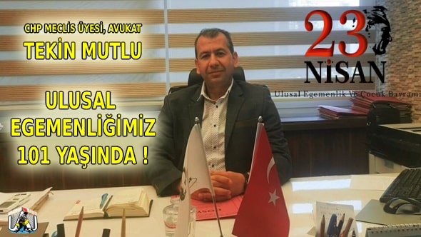 Anamur Belediyesi CHP Meclis Üyesi Avukat Tekin Mutlu,Anamur Haber,Anamur Son Dakika,