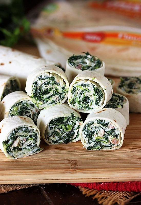 BaconRanch Spinach RollUps The Kitchen is My Playground