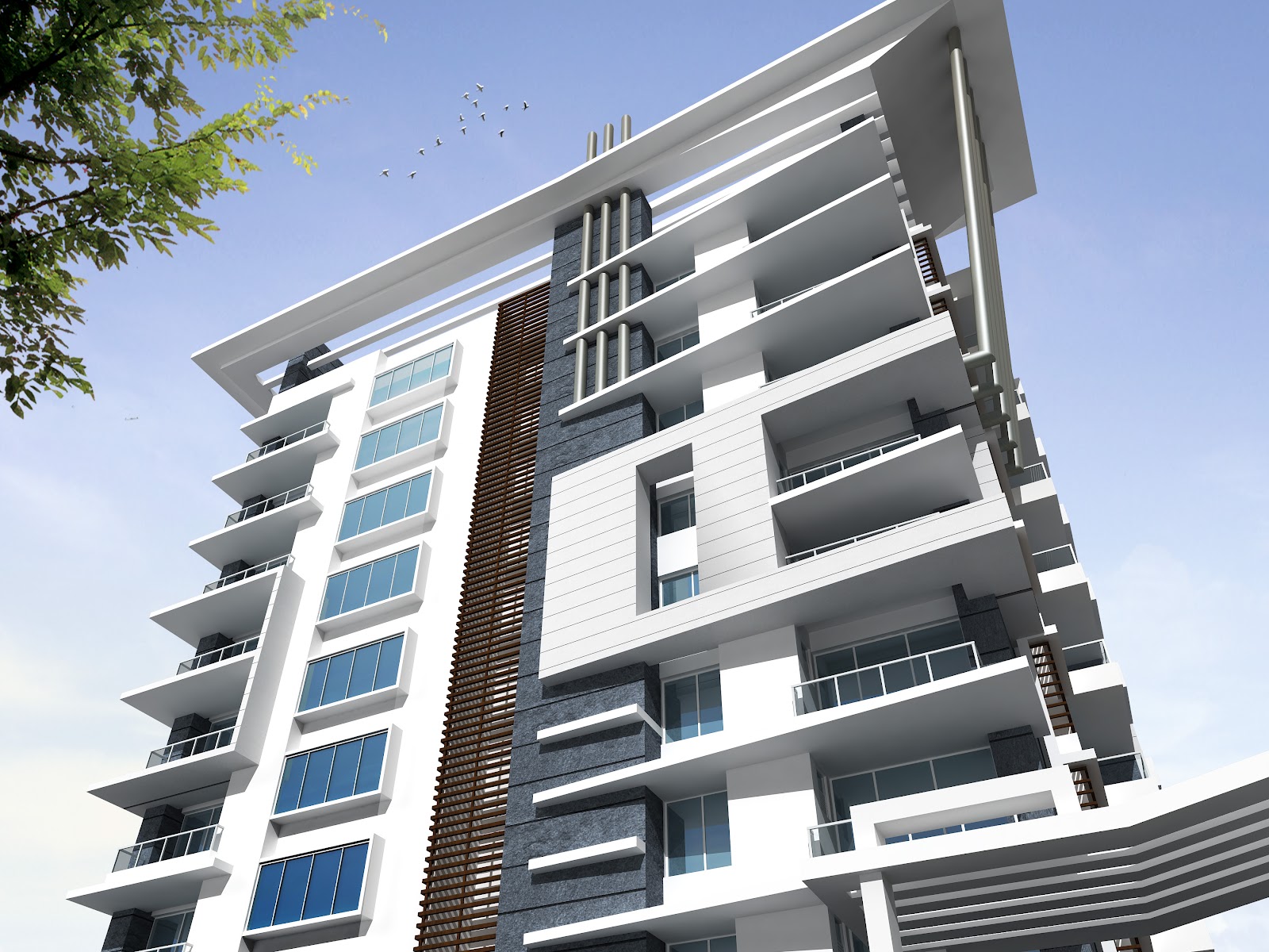 Sanidhya Design Atlantis, Super luxury residential apartments