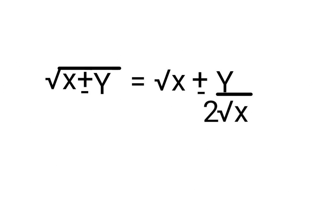 Simplest method to find root of non perfect square