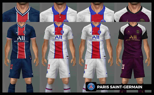 ultigamerz PES 6 PSG 202021 Full GDB Kits
