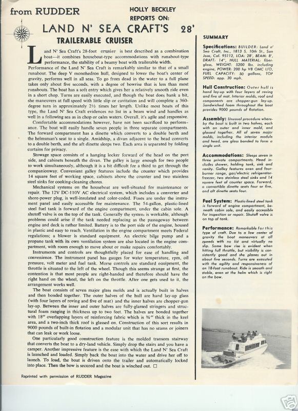 One More Time Around Land N Sea Houseboat Information Compilation