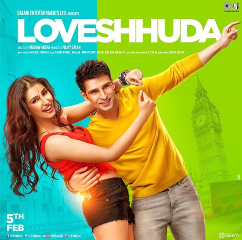Official Poster -Loveshhuda (2016) - All Movie Song Lyrics | Girish Kumar and Navneet Kaur Dhillon