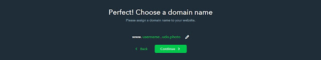 assigning domain for website