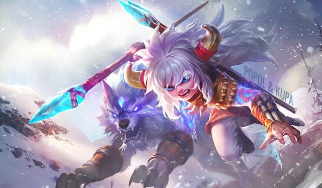 Popol and kupa wallpaper HD Mobile Legends Hero