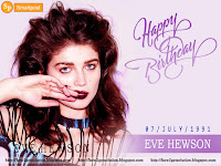emerging irish female film star eve hewson best birthday pic