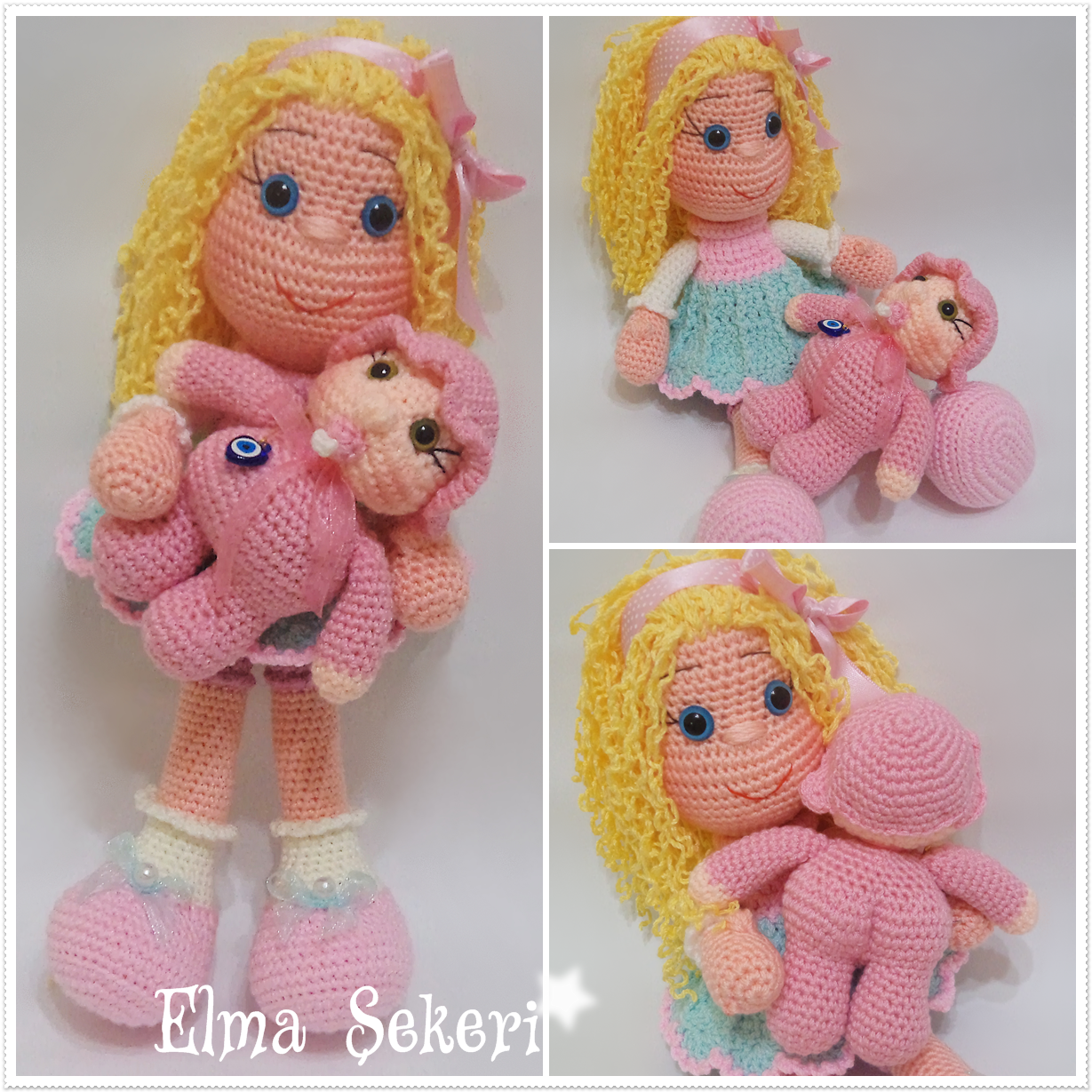 amigurumi büyük bebek