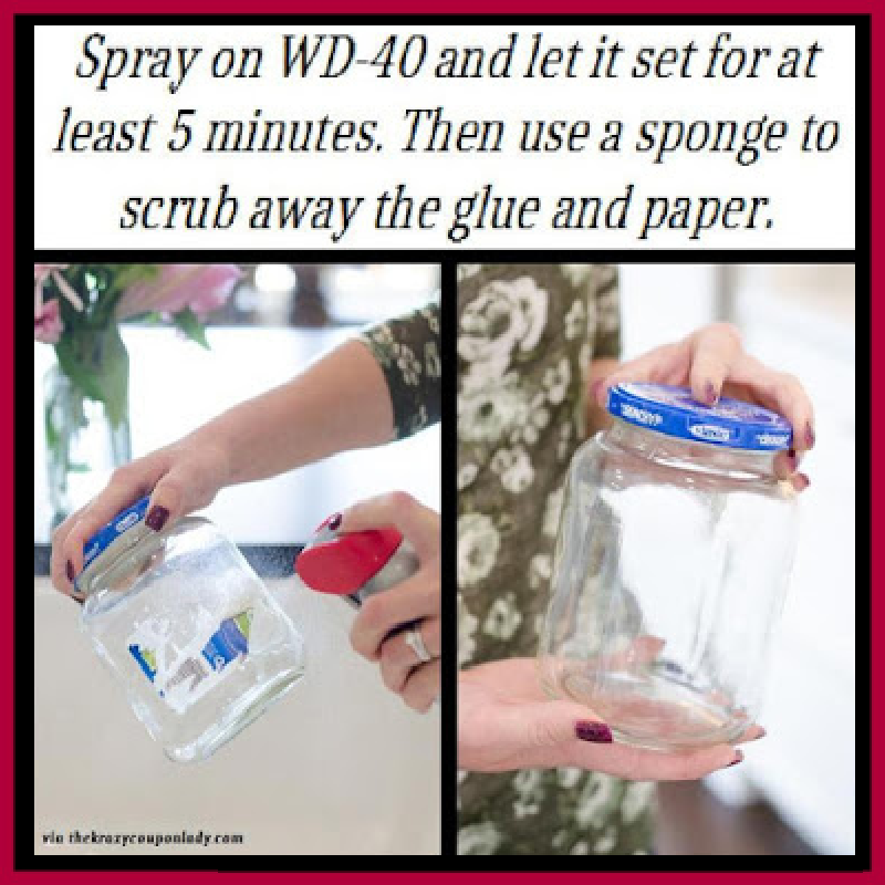 DIY And Household Tips How To Get Rid Of Stickers And StuckOn